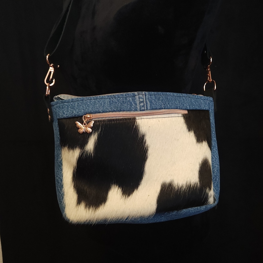 Denim Cowhair 2